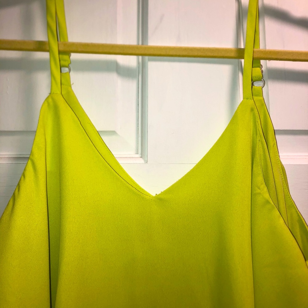 Fun Green Layered Tank - Picture 2 of 6